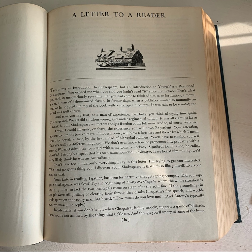 ❤️1936 The Complete Works of Shakespeare ❤️Vintage - Picture 13 of 14